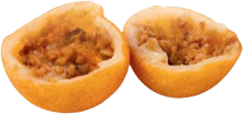 ピロシキ味の断面